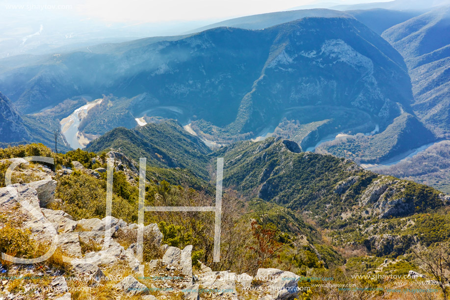 Nestos Gorge near town of Xanthi, East Macedonia and Thrace, Greece