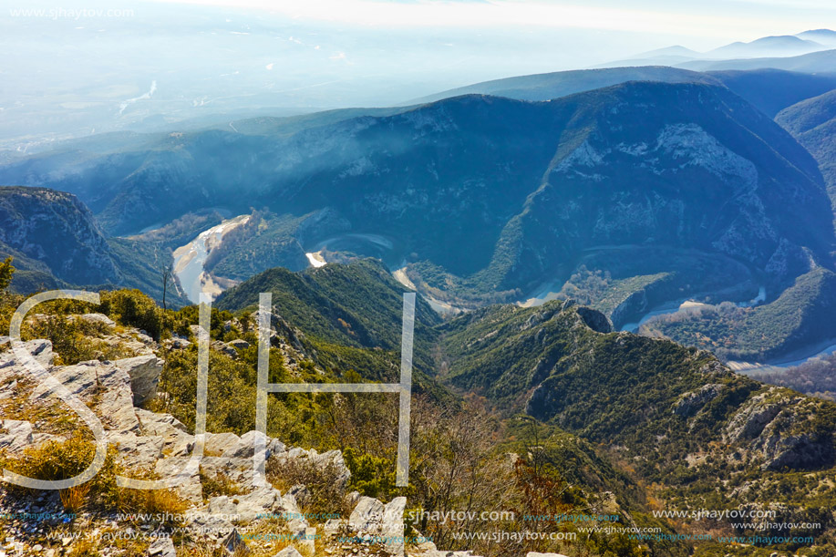 Nestos Gorge near town of Xanthi, East Macedonia and Thrace, Greece