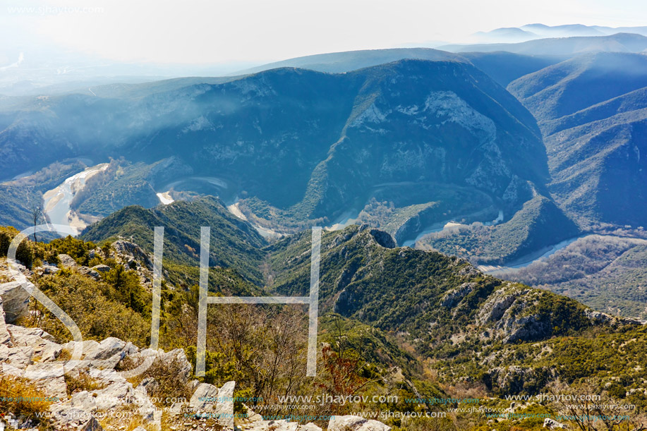 Nestos Gorge near town of Xanthi, East Macedonia and Thrace, Greece