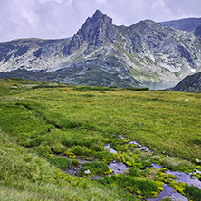 Amazing Landscape near The Seven Rila Lakes, Bulgaria