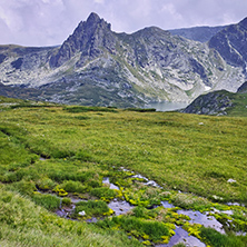 Amazing Landscape near The Seven Rila Lakes, Bulgaria