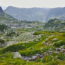 Amazing Landscape near The Seven Rila Lakes, Bulgaria
