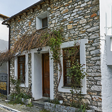 Old stone house in the village of Theologos,Thassos island, East Macedonia and Thrace, Greece