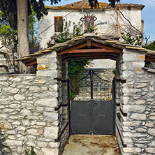 Old stone house in the village of Theologos,Thassos island, East Macedonia and Thrace, Greece