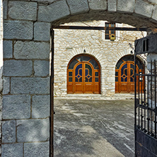 Old stone house in the village of Theologos,Thassos island, East Macedonia and Thrace, Greece
