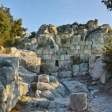 Amazing view The ancient Thracian city of Perperikon, Kardzhali Region, Bulgaria