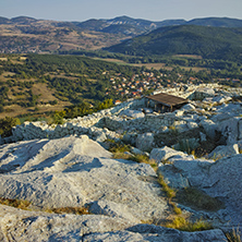 Amazing view The ancient Thracian city of Perperikon, Kardzhali Region, Bulgaria