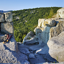 Amazing view The ancient Thracian city of Perperikon, Kardzhali Region, Bulgaria
