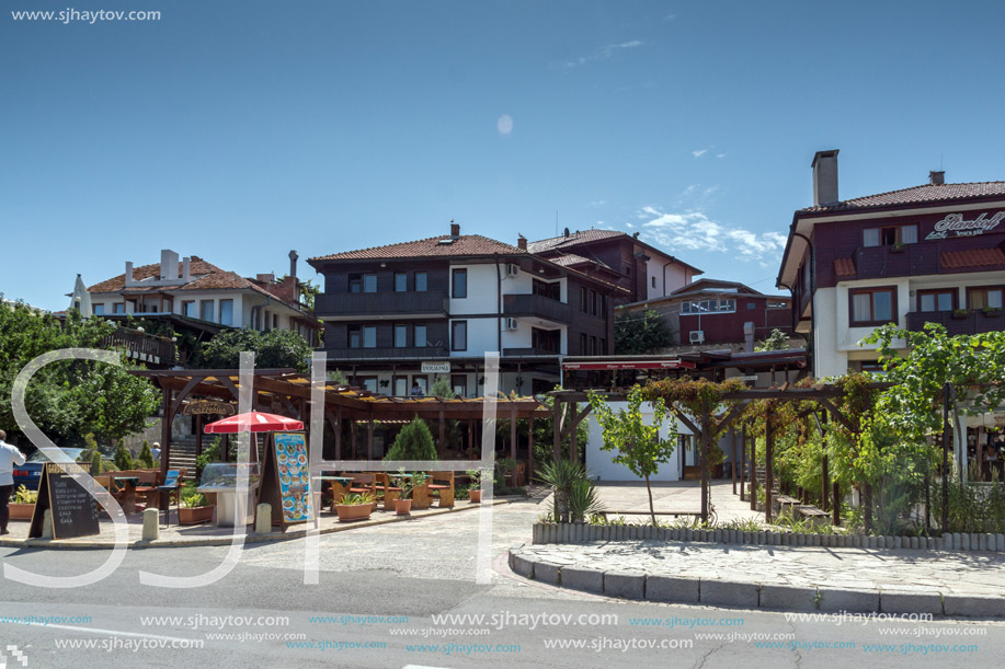 NESSEBAR, BULGARIA - 30 JULY 2014: Panorama of town of Nessebar, Burgas Region, Bulgaria