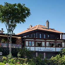 NESSEBAR, BULGARIA - 30 JULY 2014: Panorama of town of Nessebar, Burgas Region, Bulgaria