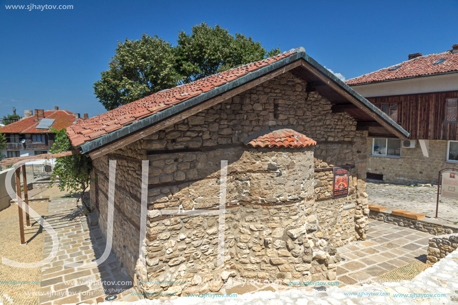 NESSEBAR, BULGARIA - 30 JULY 2014: Ancient Church in the town of Nessebar, Burgas Region, Bulgaria