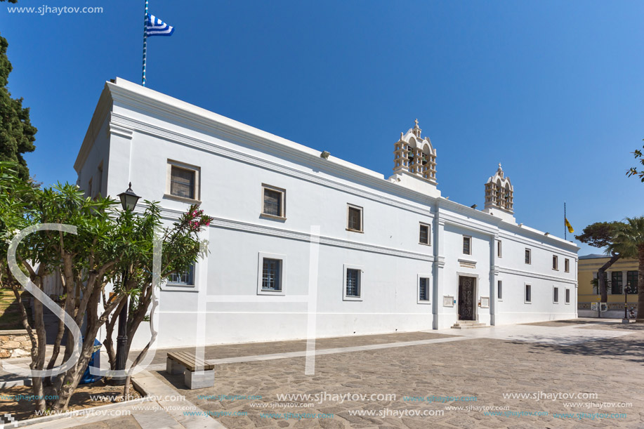 Church of Panagia Ekatontapiliani in Parikia, Paros island, Cyclades, Greece