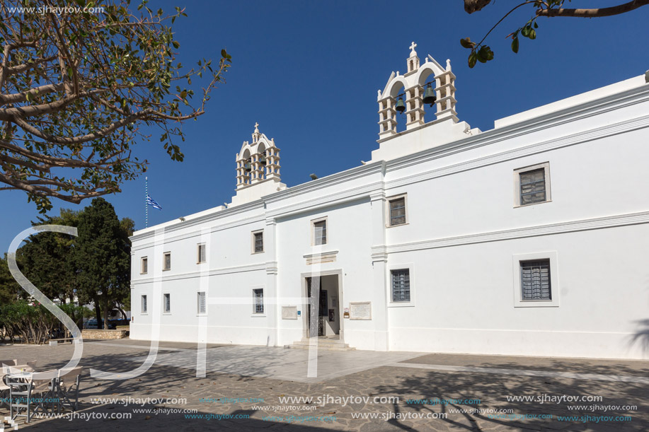 Church of Panagia Ekatontapiliani in Parikia, Paros island, Cyclades, Greece