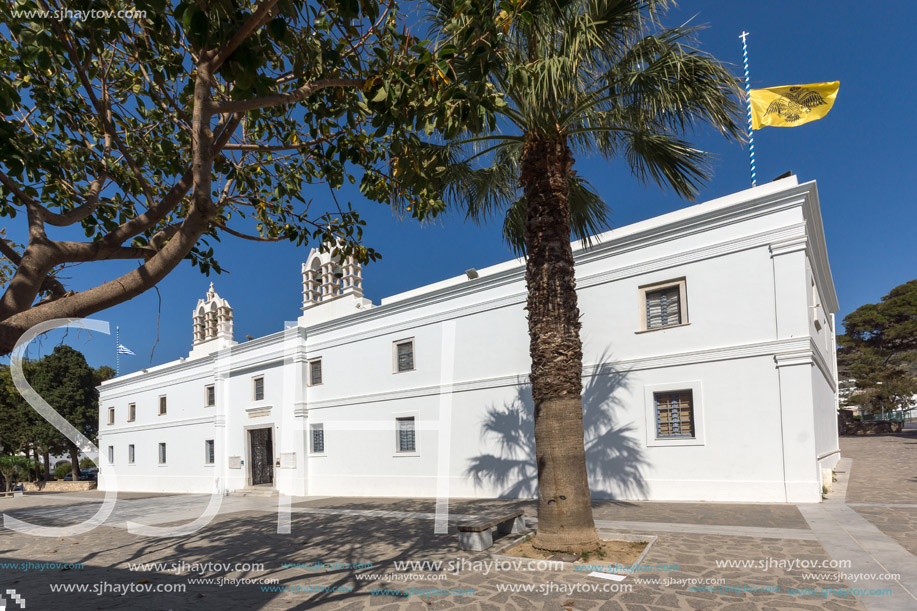 Church of Panagia Ekatontapiliani in Parikia, Paros island, Cyclades, Greece