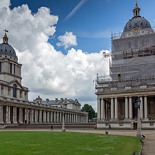 LONDON, ENGLAND - JUNE 17 2016: University of Greenwich, London, England, United Kingdom