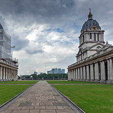 LONDON, ENGLAND - JUNE 17 2016: University of Greenwich, London, England, United Kingdom