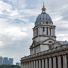 LONDON, ENGLAND - JUNE 17 2016: University of Greenwich, London, England, United Kingdom