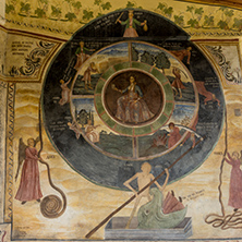 TRANSFIGURATION MONASTERY, VELIKO TARNOVO, BULGARIA - 9 APRIL 2017 : Medieval Monastery of the Holy Transfiguration of God, Veliko Tarnovo region, Bulgaria