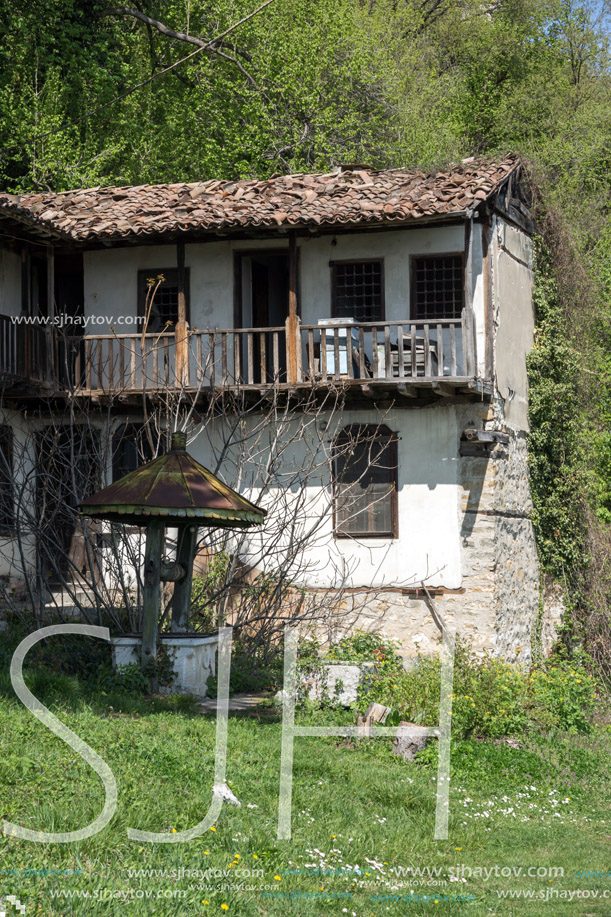 TRANSFIGURATION MONASTERY, VELIKO TARNOVO, BULGARIA - 9 APRIL 2017 : Medieval Monastery of the Holy Transfiguration of God, Veliko Tarnovo region, Bulgaria