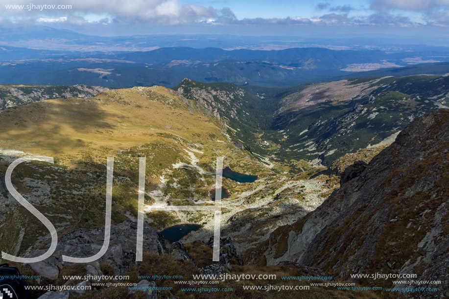 Amazing Landscape from Malyovitsa peak, Rila Mountain, Bulgaria