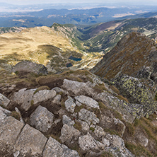 Amazing Landscape from Malyovitsa peak, Rila Mountain, Bulgaria