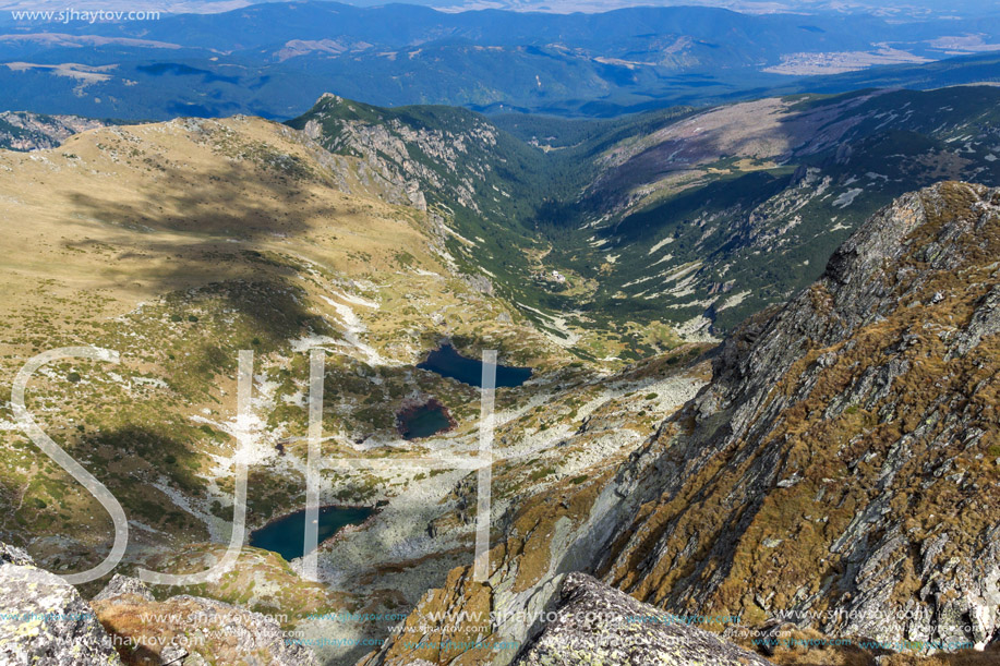 Amazing Landscape from Malyovitsa peak, Rila Mountain, Bulgaria