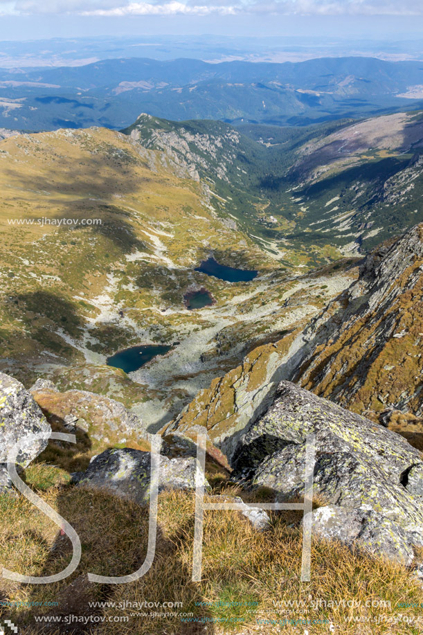 Amazing Landscape from Malyovitsa peak, Rila Mountain, Bulgaria