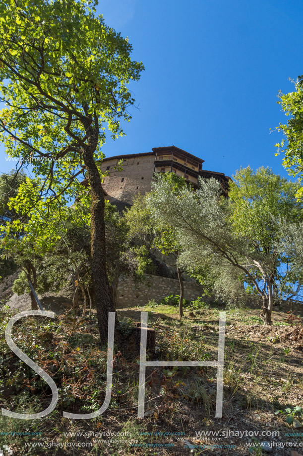 Orthodox Monastery of St. Nicholas Anapausas in Meteora, Thessaly, Greece