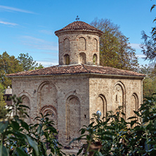 ZEMEN, BULGARIA - 9 OCTOBER 2016: Amazing view of medieval  Zemen Monastery, Pernik Region, Bulgaria