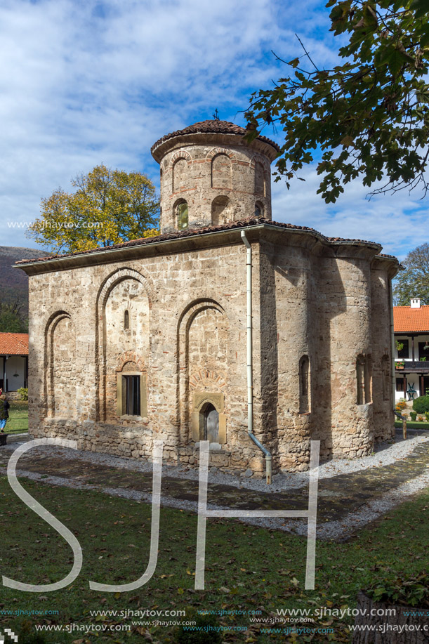 ZEMEN, BULGARIA - 9 OCTOBER 2016: Amazing view of medieval  Zemen Monastery, Pernik Region, Bulgaria