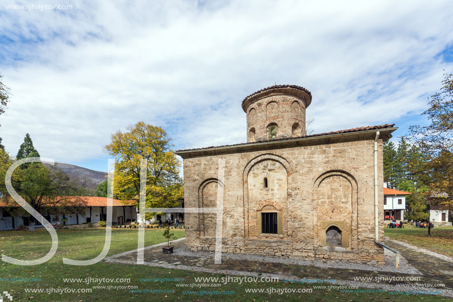 ZEMEN, BULGARIA - 9 OCTOBER 2016: Amazing view of medieval  Zemen Monastery, Pernik Region, Bulgaria