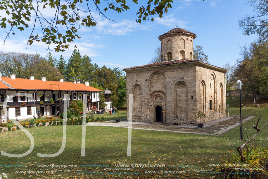 ZEMEN, BULGARIA - 9 OCTOBER 2016: Amazing view of medieval  Zemen Monastery, Pernik Region, Bulgaria