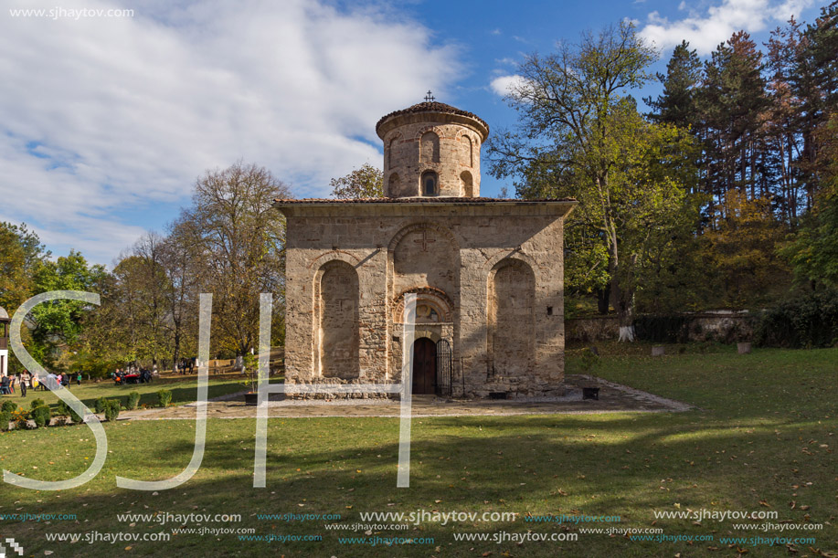 ZEMEN, BULGARIA - 9 OCTOBER 2016: Amazing view of medieval  Zemen Monastery, Pernik Region, Bulgaria