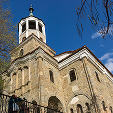 VELIKO TARNOVO, BULGARIA - 9 APRIL 2017:  St. Constantine and Helena Church in city of Veliko Tarnovo, Bulgaria