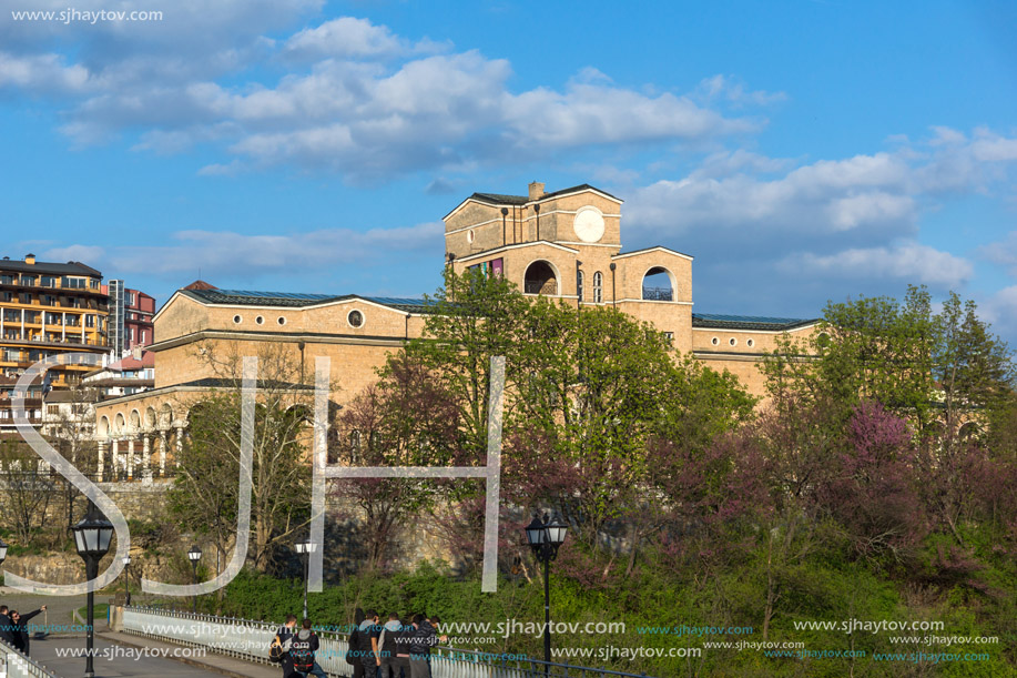 VELIKO TARNOVO, BULGARIA - 9 APRIL 2017: State Art Gallery Boris Denev in city of Veliko Tarnovo, Bulgaria
