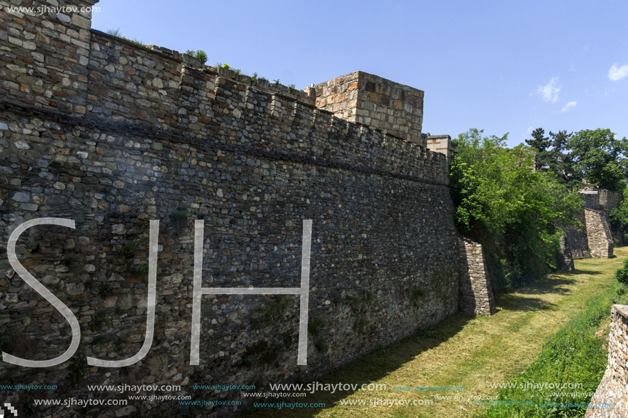 SKOPJE, REPUBLIC OF MACEDONIA - 13 MAY 2017: Skopje fortress (Kale fortress) in the Old Town, Republic of Macedonia