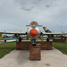 KRUMOVO, PLOVDIV, BULGARIA - 29 APRIL 2017: Aviation Museum near Plovdiv Airport, Bulgaria