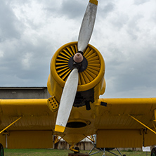 KRUMOVO, PLOVDIV, BULGARIA - 29 APRIL 2017: Aviation Museum near Plovdiv Airport, Bulgaria