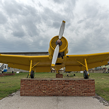 KRUMOVO, PLOVDIV, BULGARIA - 29 APRIL 2017: Aviation Museum near Plovdiv Airport, Bulgaria