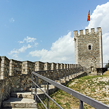 SKOPJE, REPUBLIC OF MACEDONIA - 13 MAY 2017: Skopje fortress (Kale fortress) in the Old Town, Republic of Macedonia