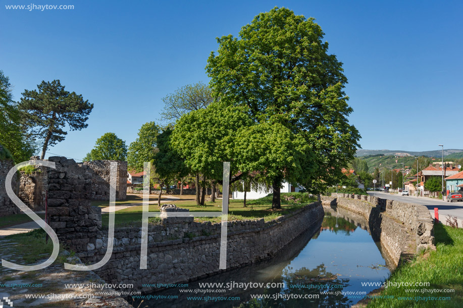 PIROT, SERBIA -16 APRIL 2016: Amazing view of Pirot Fortress, Republic of Serbia