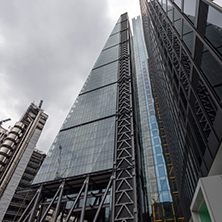 LONDON, ENGLAND - JUNE 18 2016: Amazing view of Business Building in City of London, Great Britain