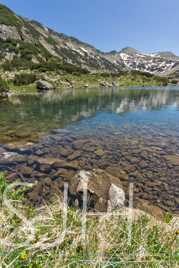 Amazing landscape of Demirkapiyski chuki and Dzhano peaks, Popovo lake, Pirin Mountain, Bulgaria