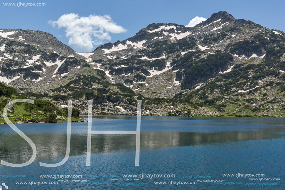 Amazing landscape of Demirkapiyski chuki and Dzhano peaks, Popovo lake, Pirin Mountain, Bulgaria