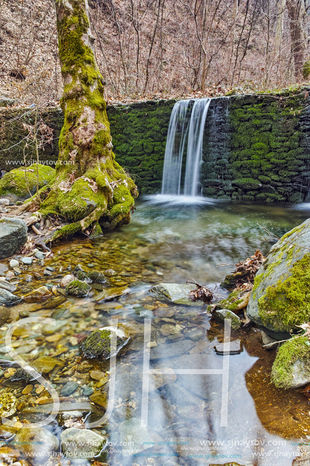 Amazing Waterfall on Crazy Mary River, Belasitsa Mountain, Bulgaria