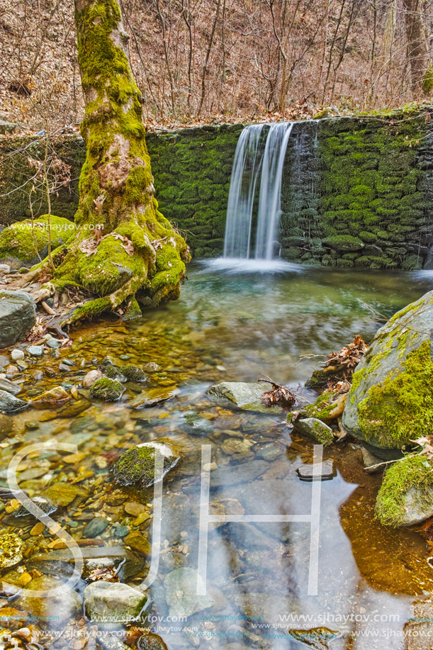 Amazing Waterfall on Crazy Mary River, Belasitsa Mountain, Bulgaria