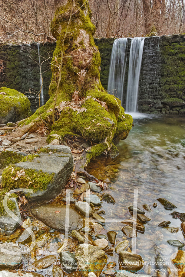 Amazing Waterfall on Crazy Mary River, Belasitsa Mountain, Bulgaria