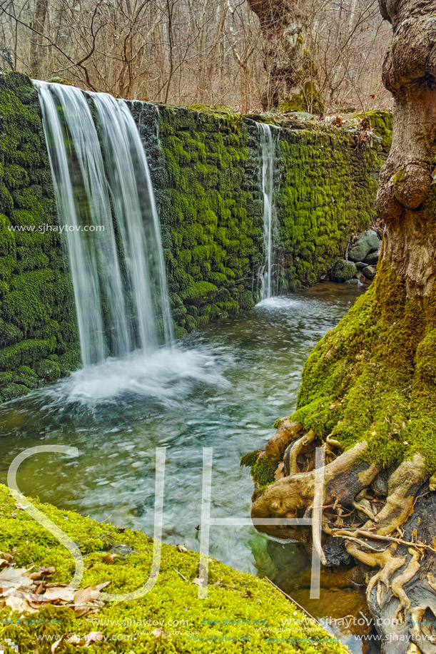 Amazing Waterfall on Crazy Mary River, Belasitsa Mountain, Bulgaria