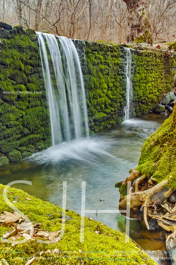 Amazing Waterfall on Crazy Mary River, Belasitsa Mountain, Bulgaria