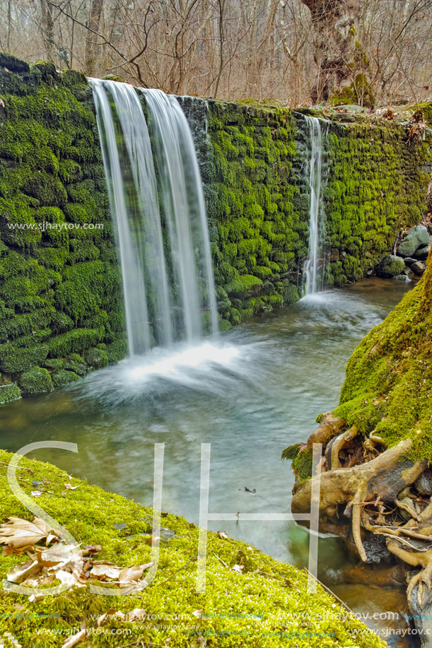 Amazing Waterfall on Crazy Mary River, Belasitsa Mountain, Bulgaria